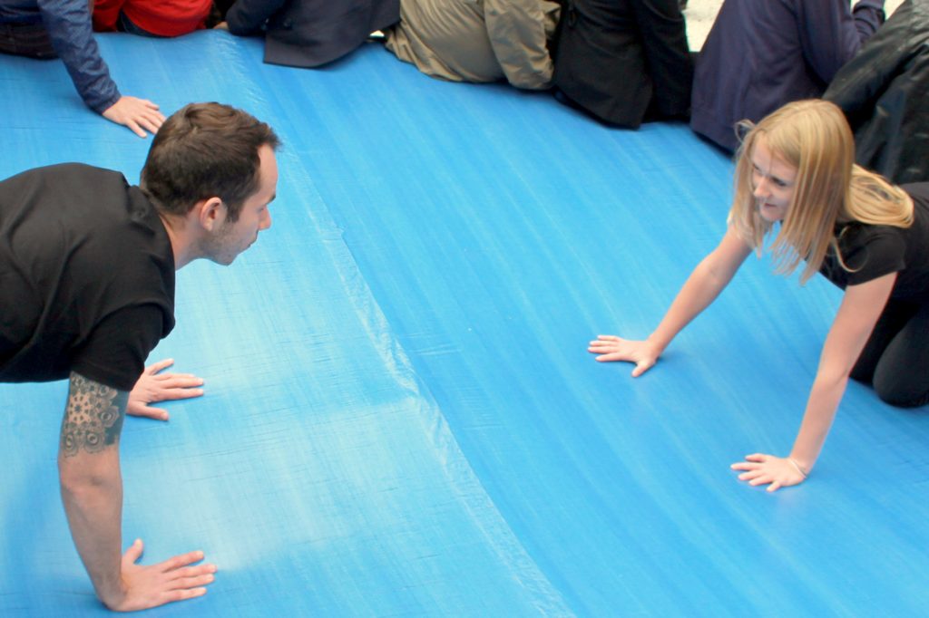OPJ Cyganek et Julie Poulain, La fontaine, 2015